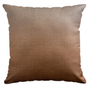 Capa para Almofada Rustic Linen 43x43 Terracota sala 115 Belchior