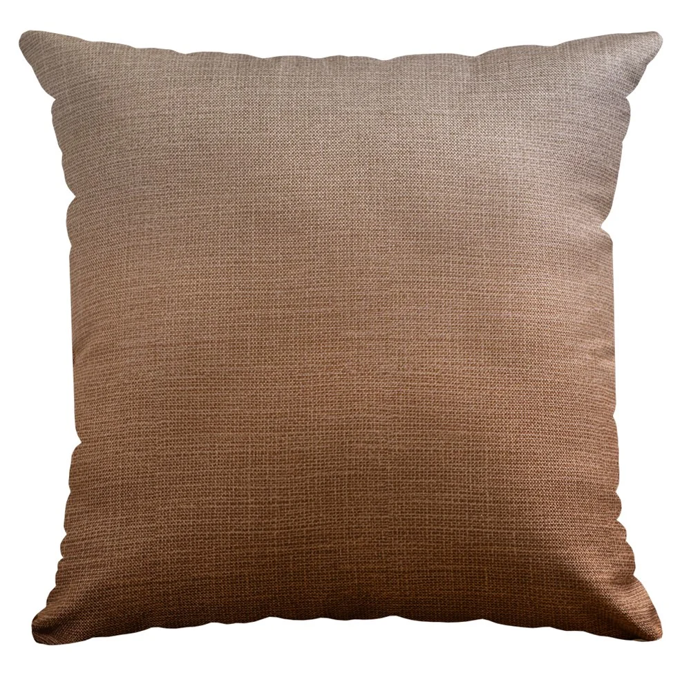 Capa para Almofada Rustic Linen 43x43 Terracota sala 115 Belchior