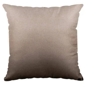 Capa para Almofada Rustic Linen 43x43 Bege Capuccino sala 119 Belchior