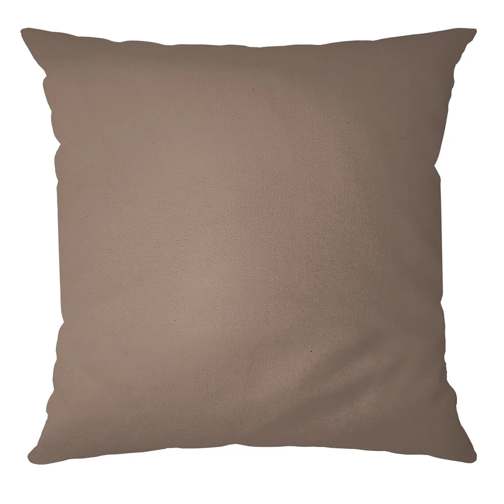 Capa de Almofada Velveteen 43x43 Marrom Suave sala 814 Belchior