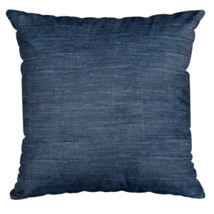 Capa de Almofada Velveteen 43x43 Azul profundo sala 835 Belchior