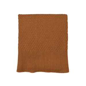Manta para Sofá Tricot Mattone sofa poltronas cama 90x180 Terracota Belchior