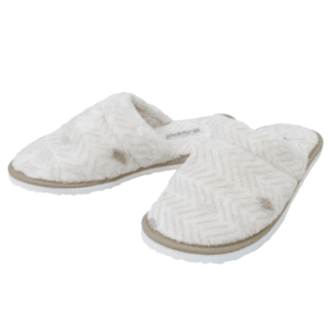 Chinelo Pantufa de Microfibra Cinza Stone ou Rosa Romance Charme Appel