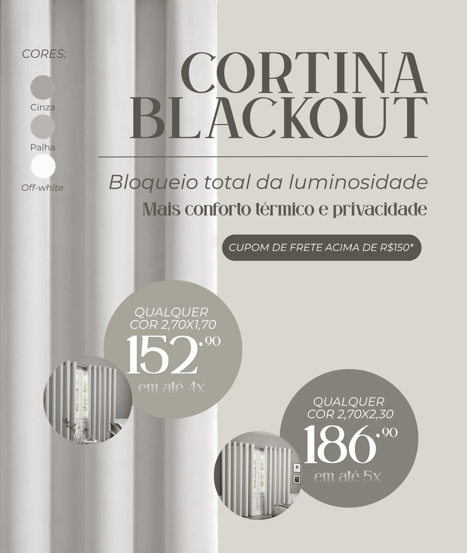 Cortinas Blackout